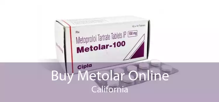 Buy Metolar Online California